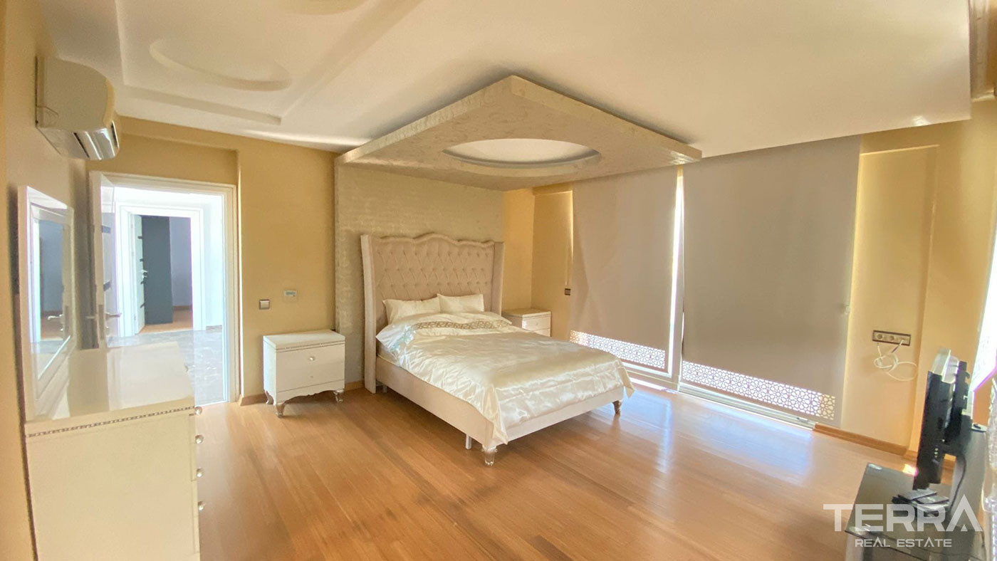 Von der türkischen Staatsbürgerschaft anerkannte Villa mit exklusivem Design in Belek - 77398