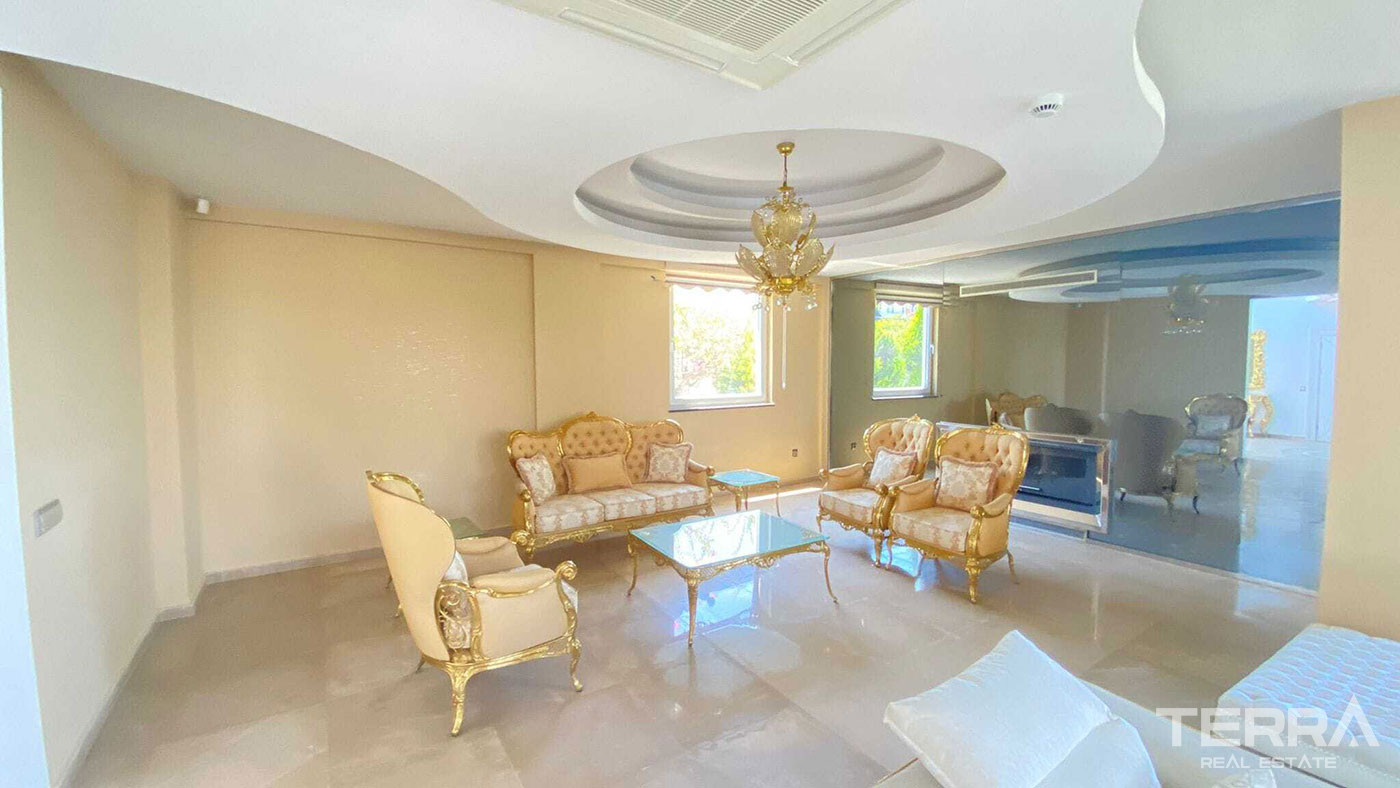 Von der türkischen Staatsbürgerschaft anerkannte Villa mit exklusivem Design in Belek - 77401