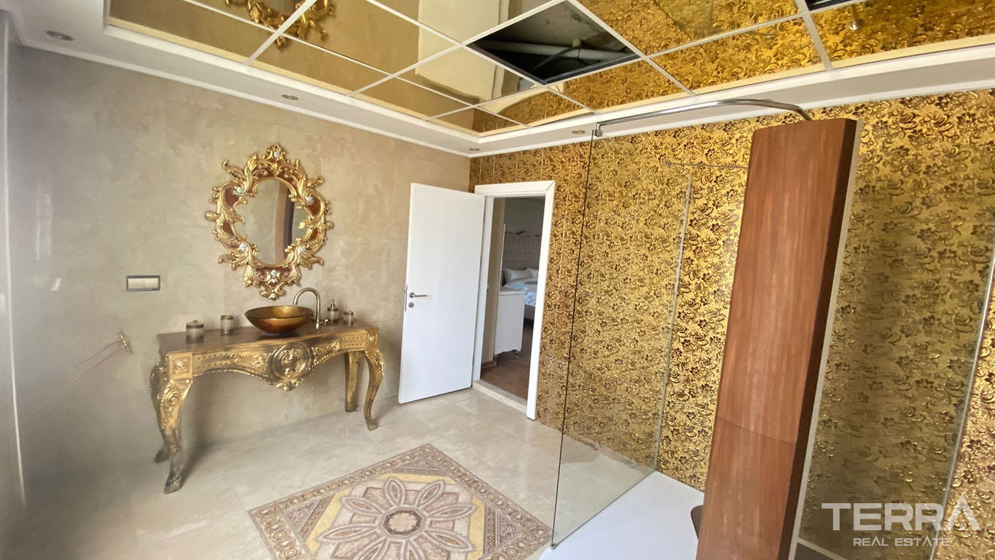 Von der türkischen Staatsbürgerschaft anerkannte Villa mit exklusivem Design in Belek - 77407