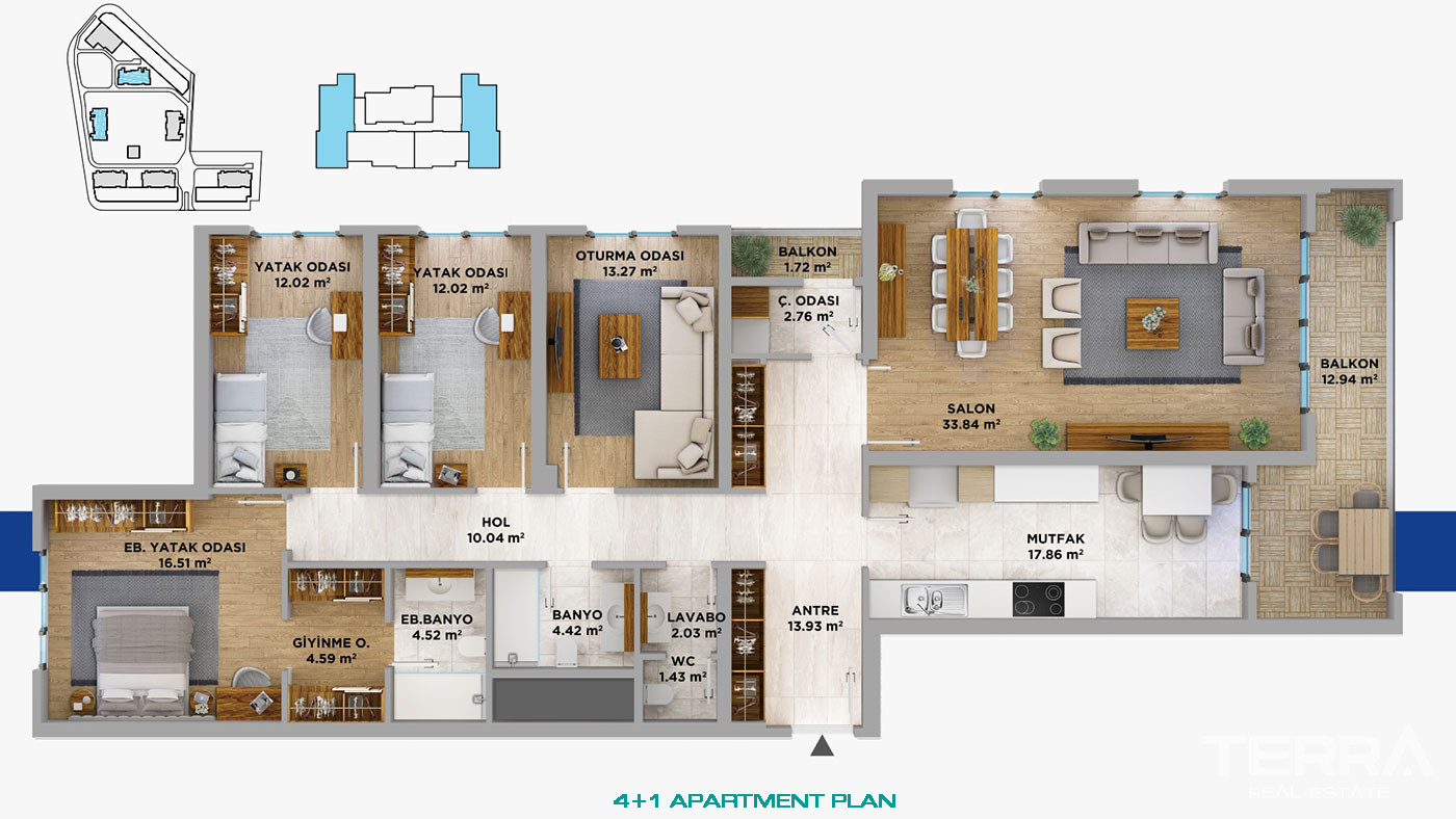 Luxury Apartments with Premium Family Living Concept in İstanbul - 77543