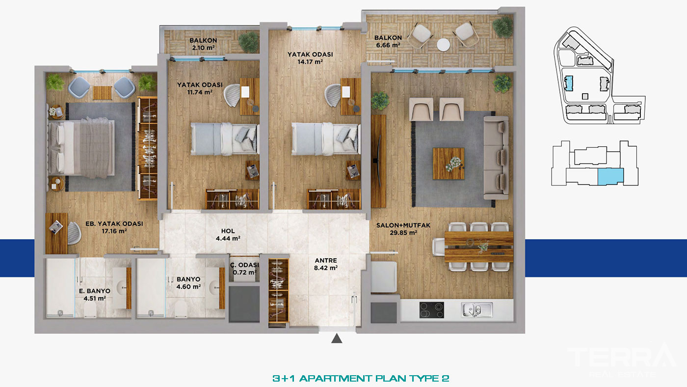 Luxury Apartments with Premium Family Living Concept in İstanbul - 77544