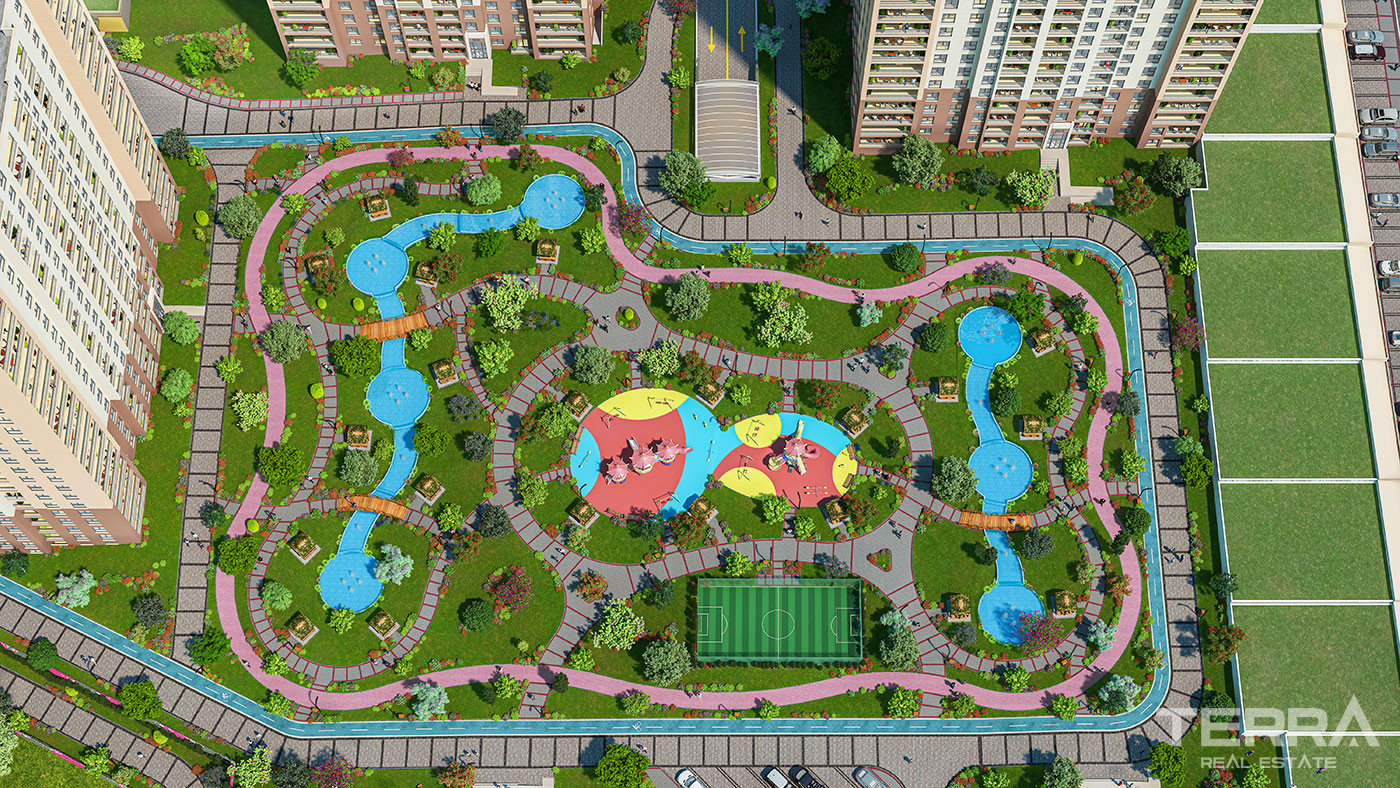 Suitable For Citizenship Luxury Apartment with Lake View in İstanbul - 77637