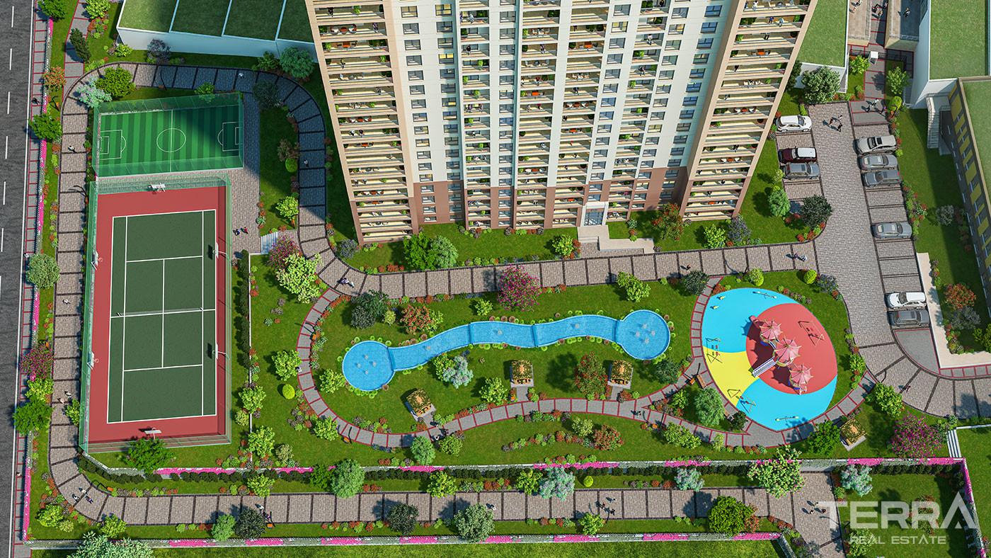 Suitable For Citizenship Luxury Apartment with Lake View in İstanbul - 77638