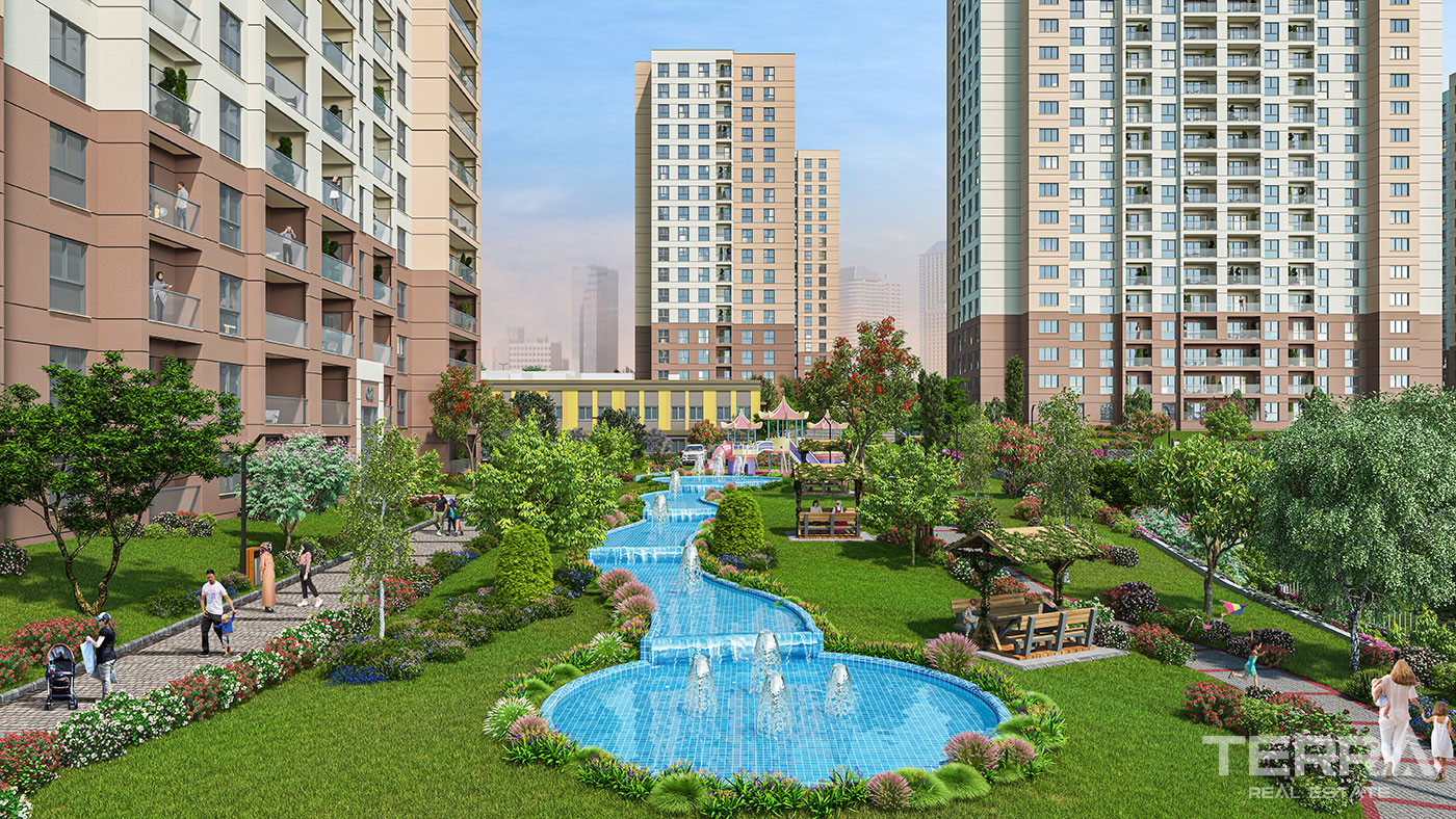 Suitable For Citizenship Luxury Apartment with Lake View in İstanbul - 77643
