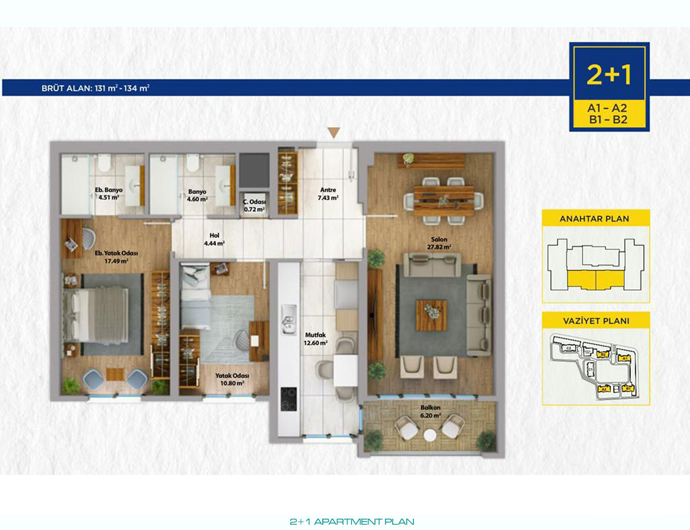 Suitable For Citizenship Luxury Apartment with Lake View in İstanbul - 77644
