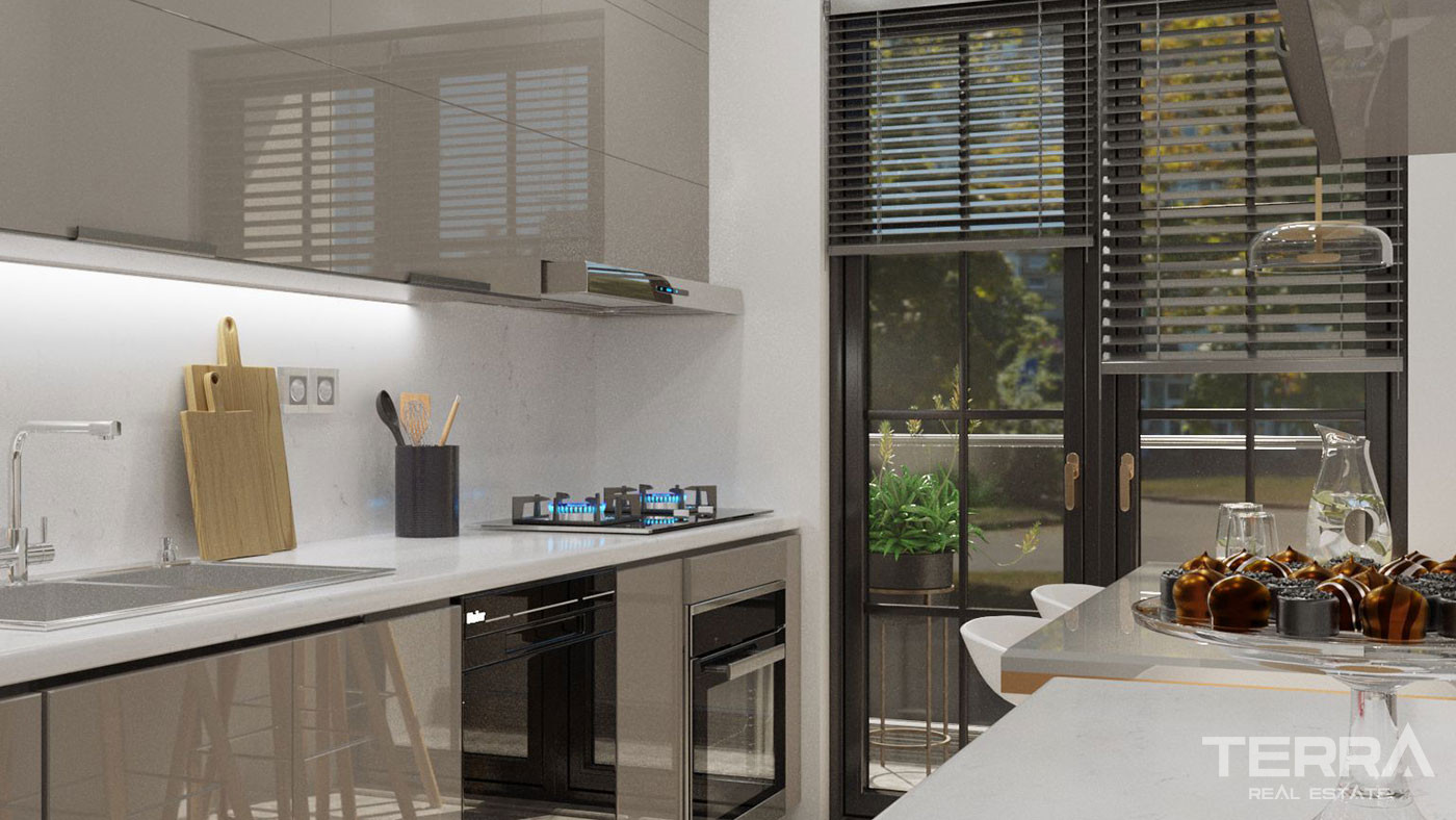 Spacious Living Spaces at Luxurious İstanbul Flats with Great Location - 77619