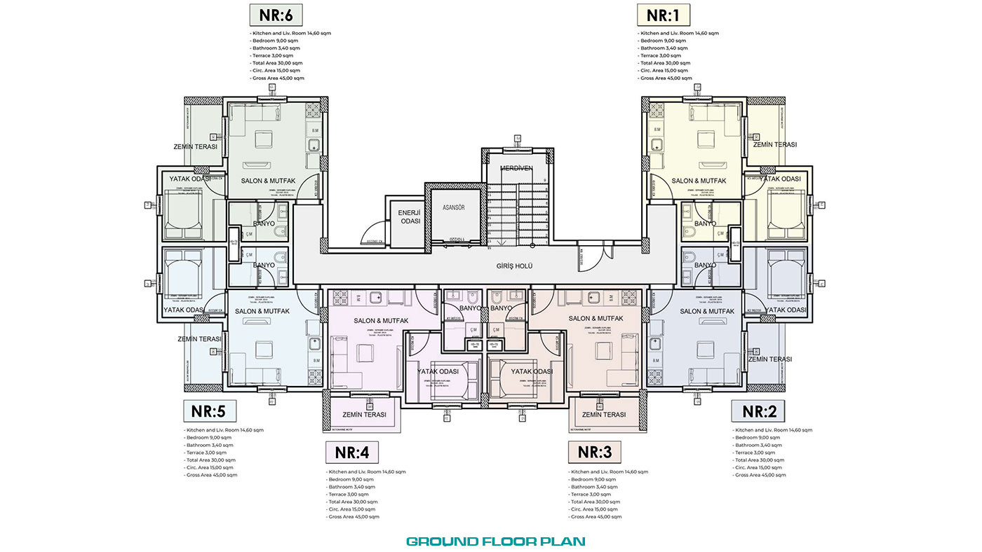 New Apartments at Bargain Prices in Gazipaşa Center - 77826