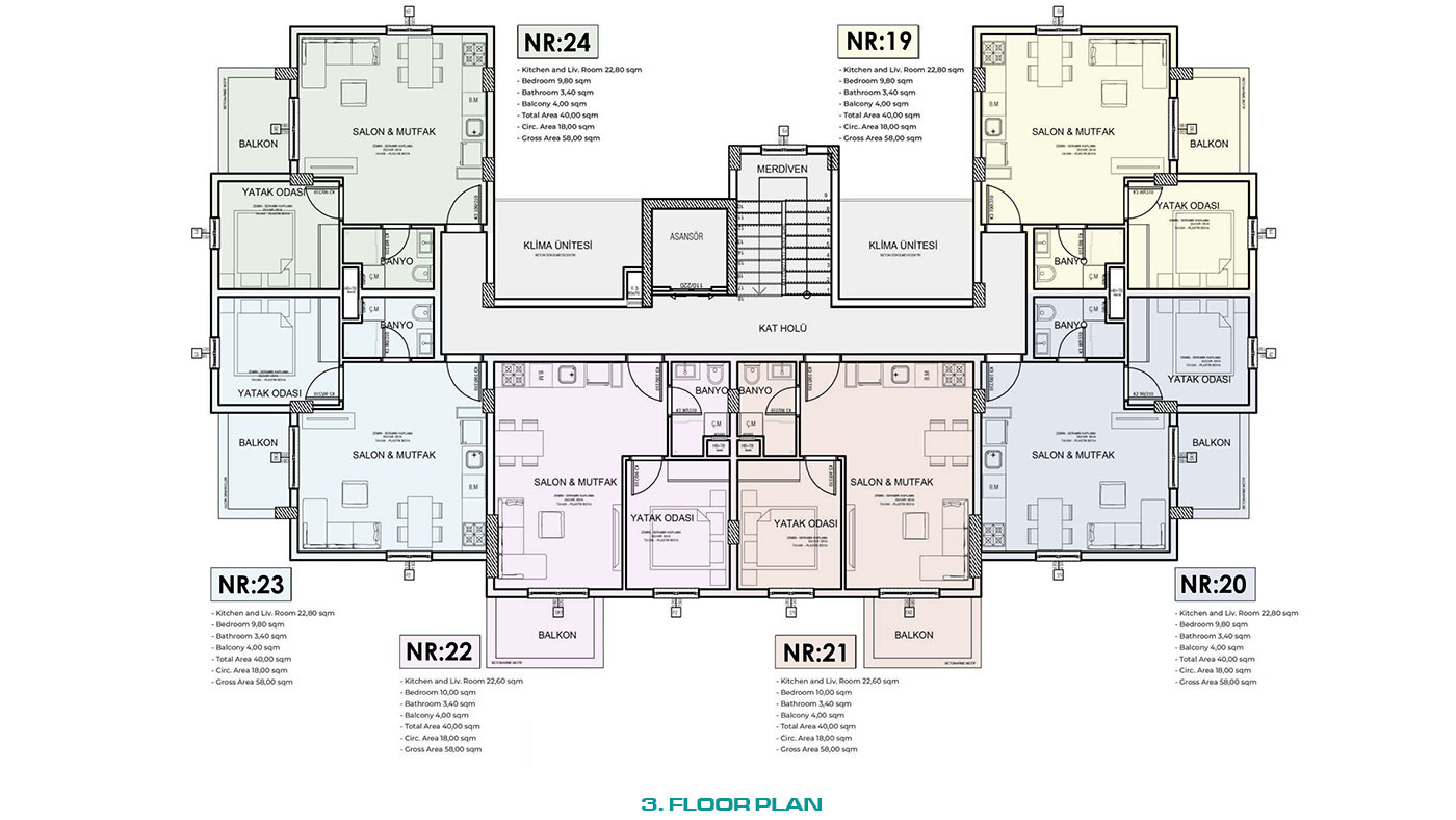 New Apartments at Bargain Prices in Gazipaşa Center - 77829