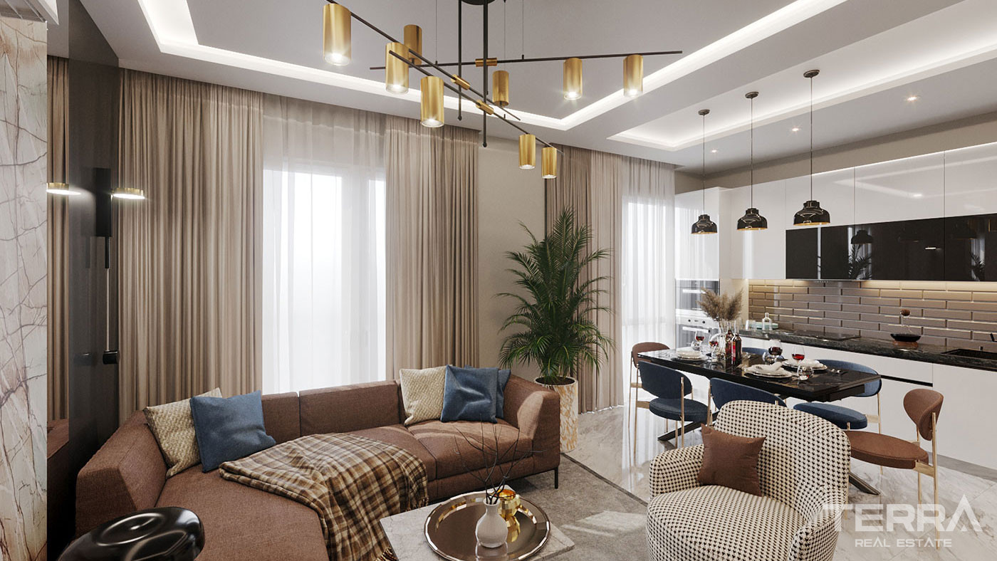 Luxury Apartments Close to the Center of Alanya in Oba - 78987