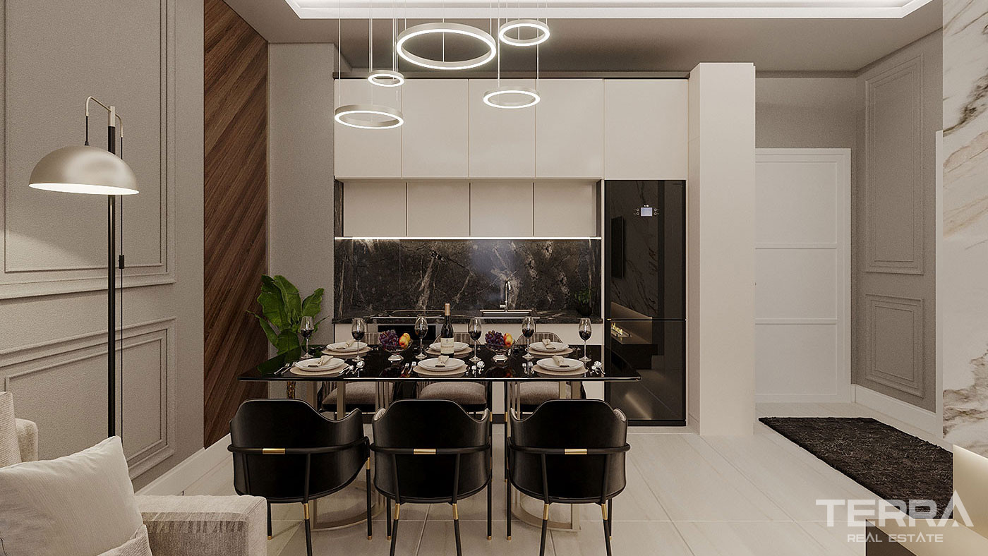 Luxury Apartments Close to the Center of Alanya in Oba - 78989