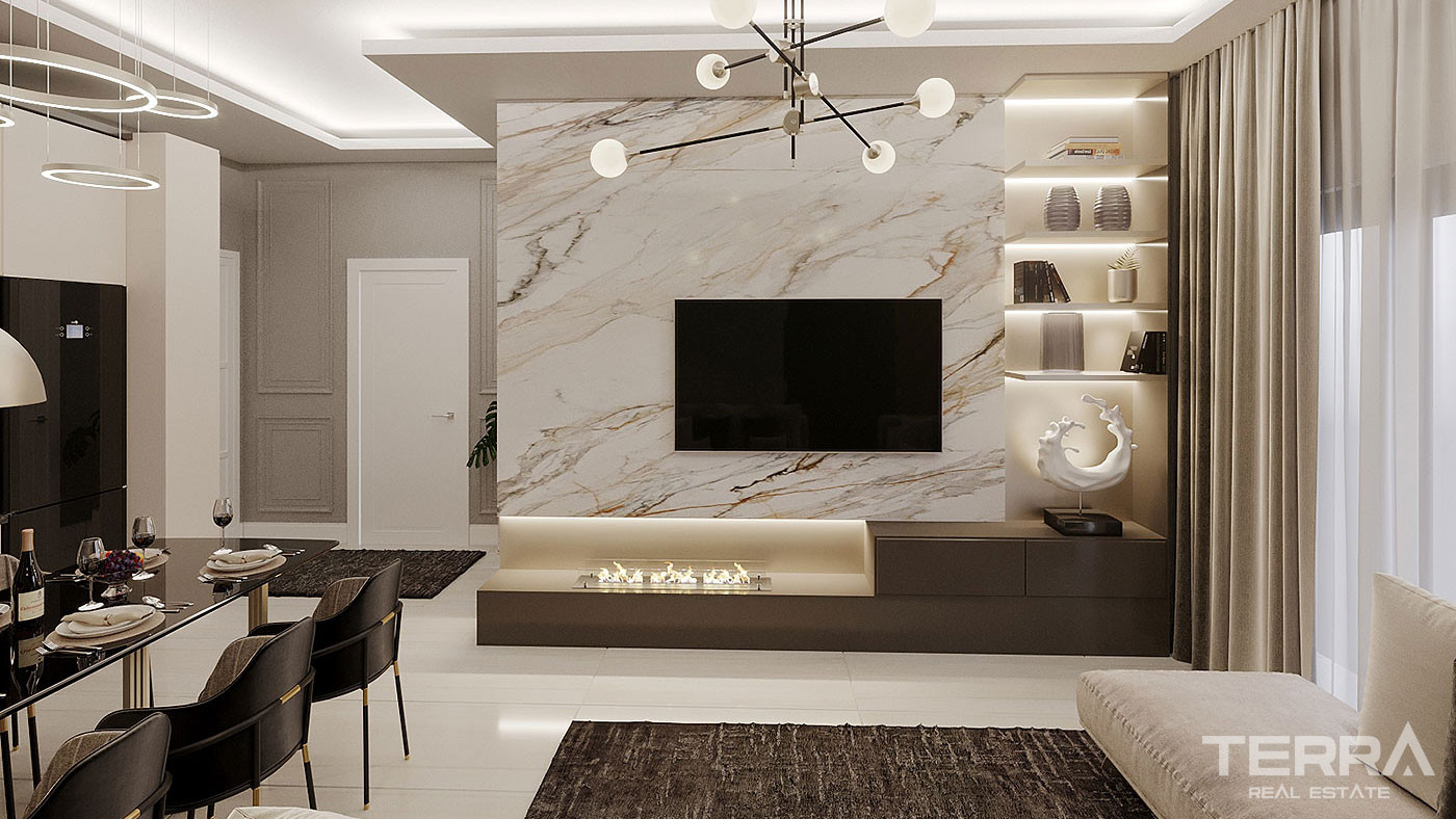 Luxury Apartments Close to the Center of Alanya in Oba - 78992