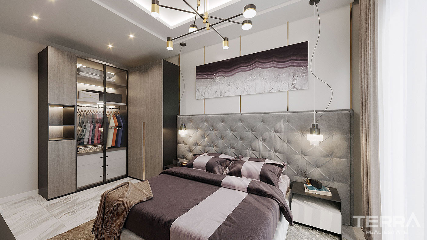 Luxury Apartments Close to the Center of Alanya in Oba - 78991