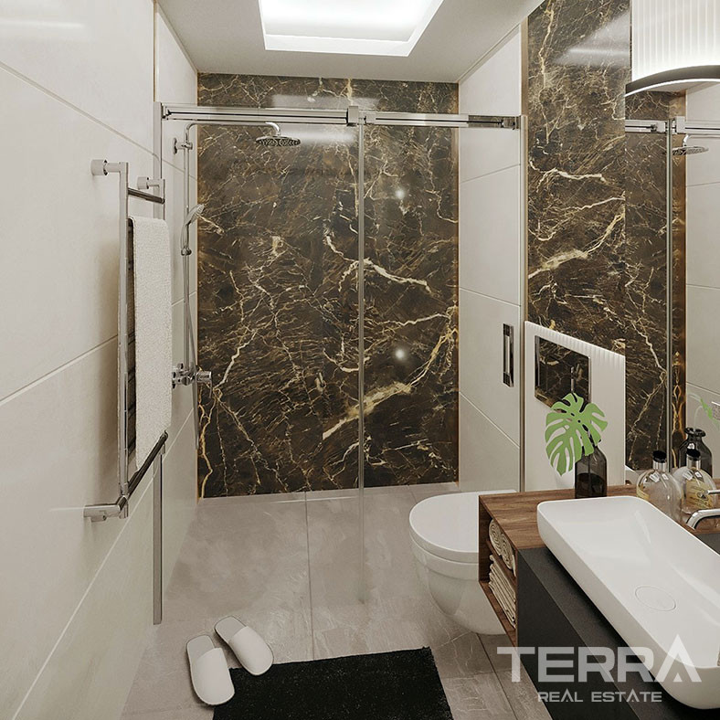 Luxury Apartments Close to the Center of Alanya in Oba - 78995