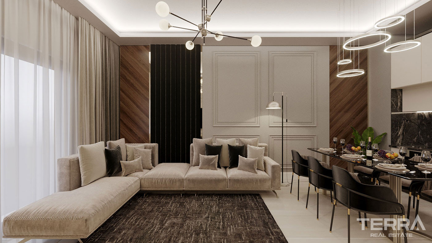 Luxury Apartments Close to the Center of Alanya in Oba - 78998