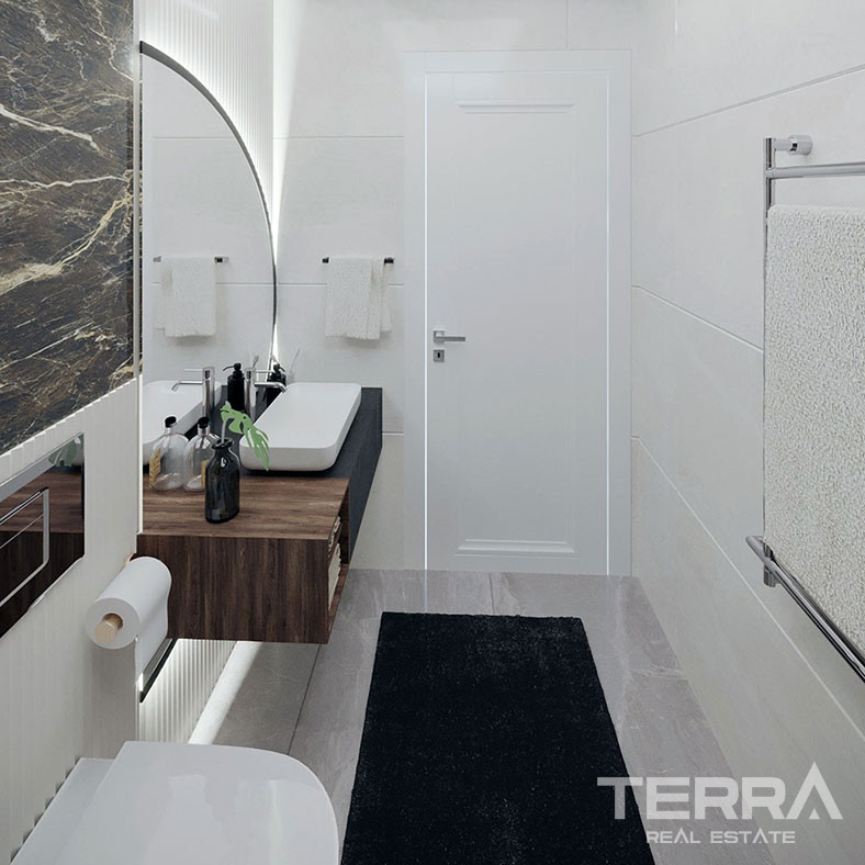Luxury Apartments Close to the Center of Alanya in Oba - 78997