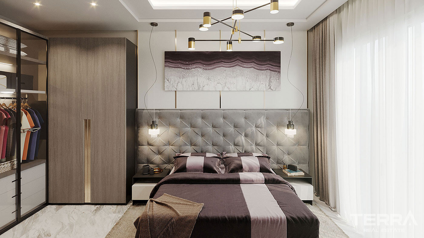Luxury Apartments Close to the Center of Alanya in Oba - 78999