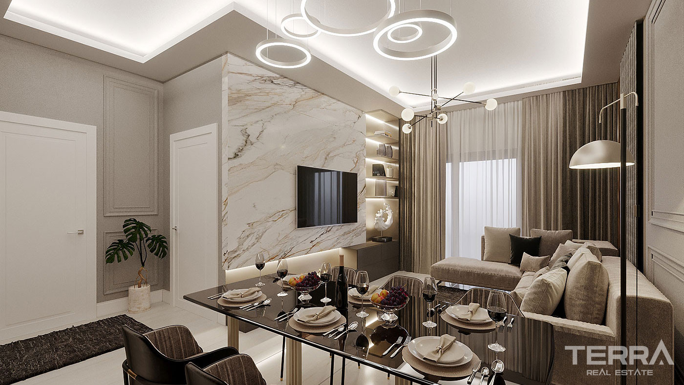 Luxury Apartments Close to the Center of Alanya in Oba - 79000