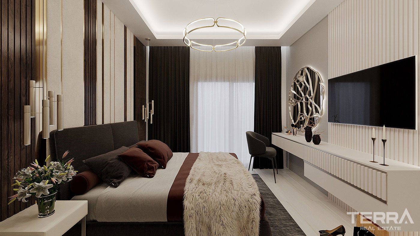 Luxury Apartments Close to the Center of Alanya in Oba - 79001