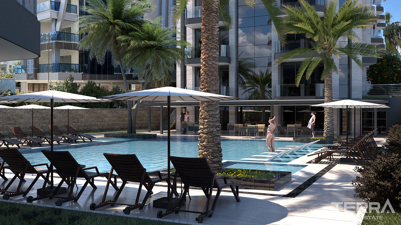Ultra Luxury Seafront Apartments with Underfloor Heating in Alanya - 77939
