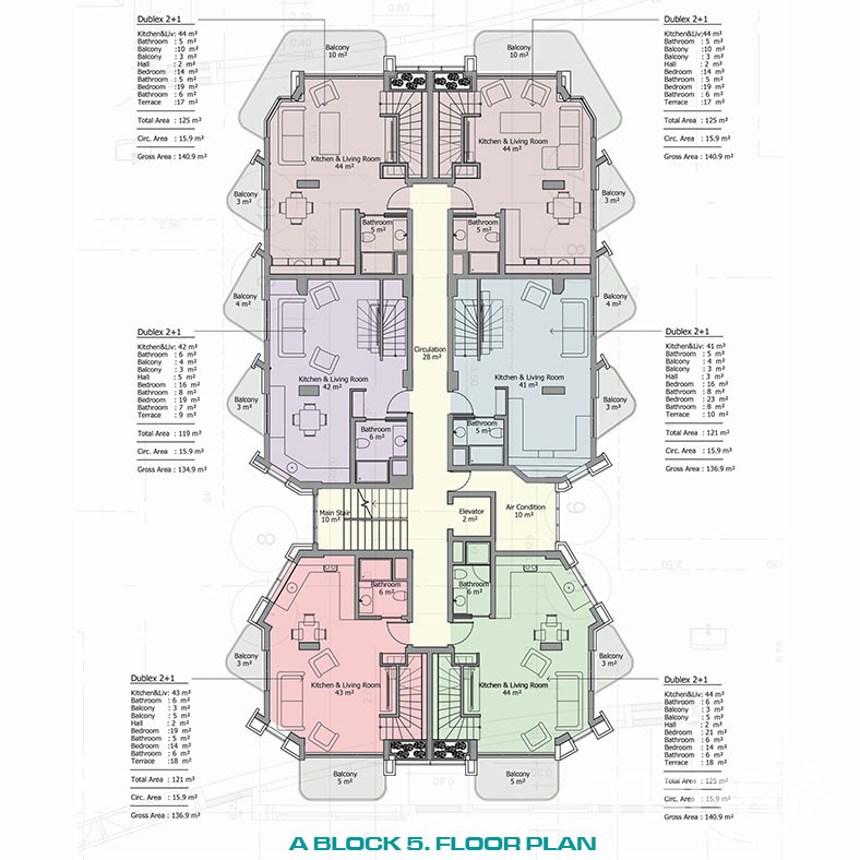 Ultra Luxury Seafront Apartments with Underfloor Heating in Alanya - 77948