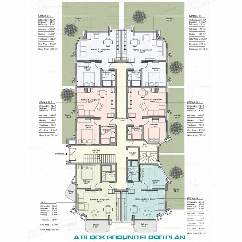 Ultra Luxury Seafront Apartments with Underfloor Heating in Alanya - 77951