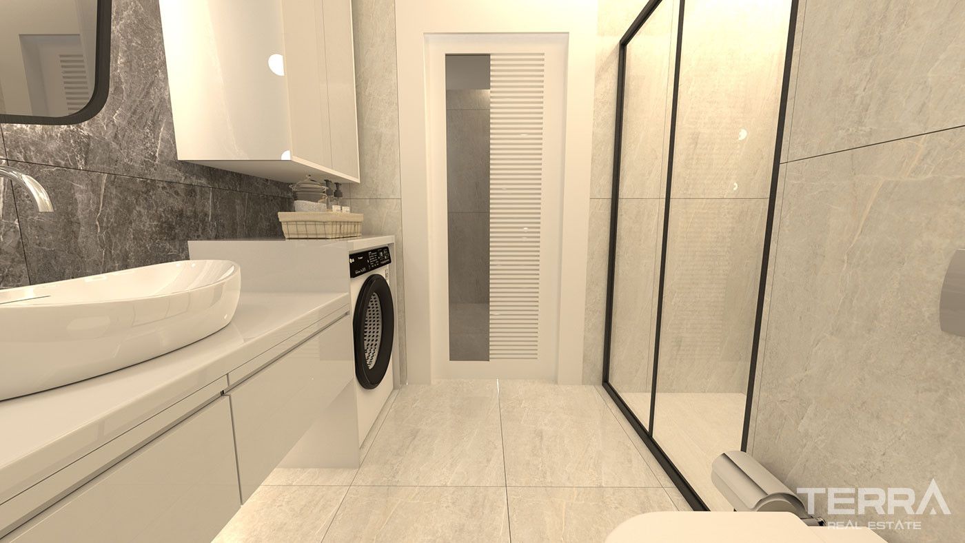 Ultra Luxury Seafront Apartments with Underfloor Heating in Alanya - 77959