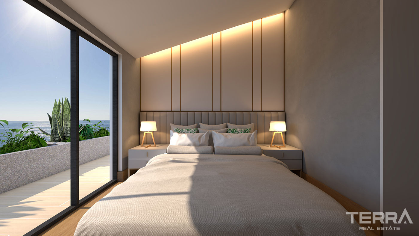 Ultra Luxury Seafront Apartments with Underfloor Heating in Alanya - 77960