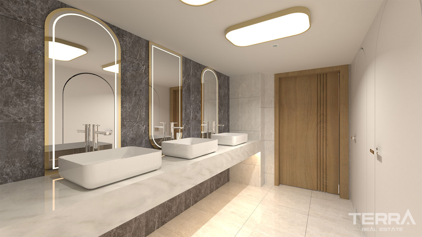 Ultra Luxury Seafront Apartments with Underfloor Heating in Alanya - 103890