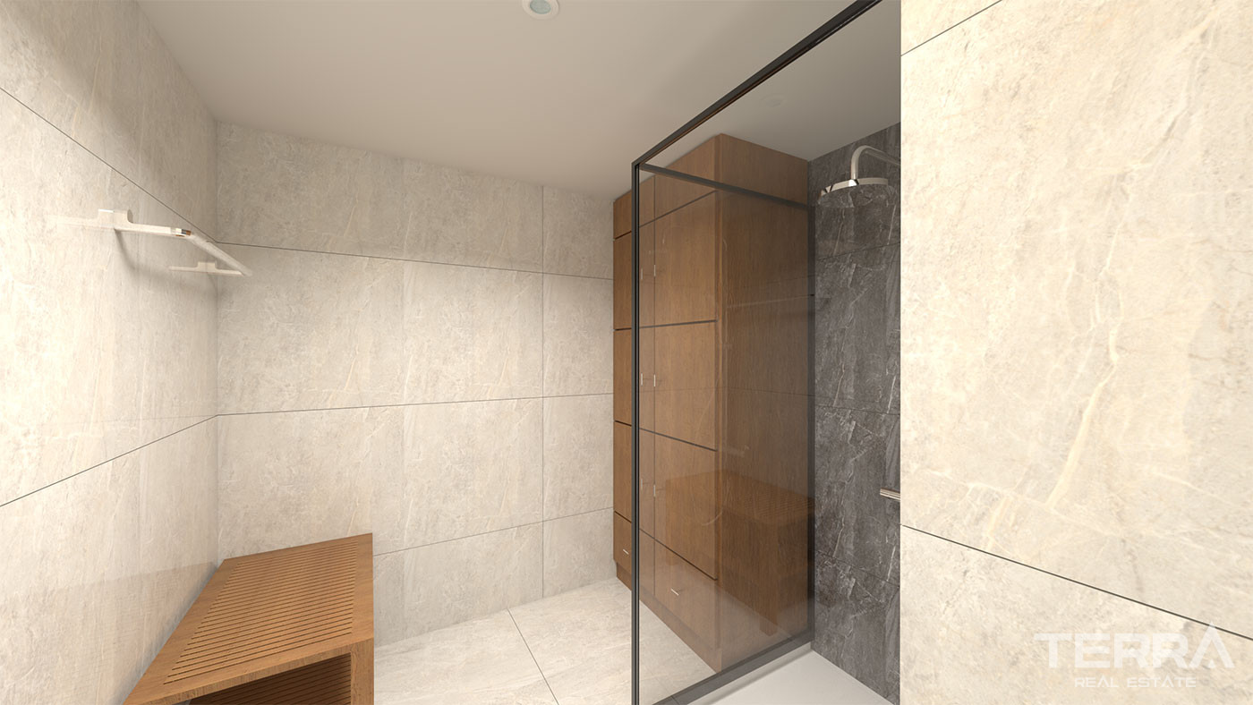 Ultra Luxury Seafront Apartments with Underfloor Heating in Alanya - 103892