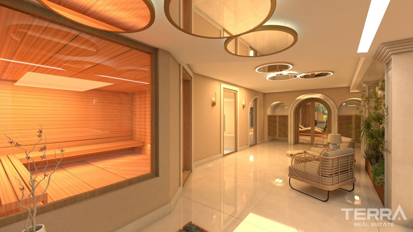 Ultra Luxury Seafront Apartments with Underfloor Heating in Alanya - 103897