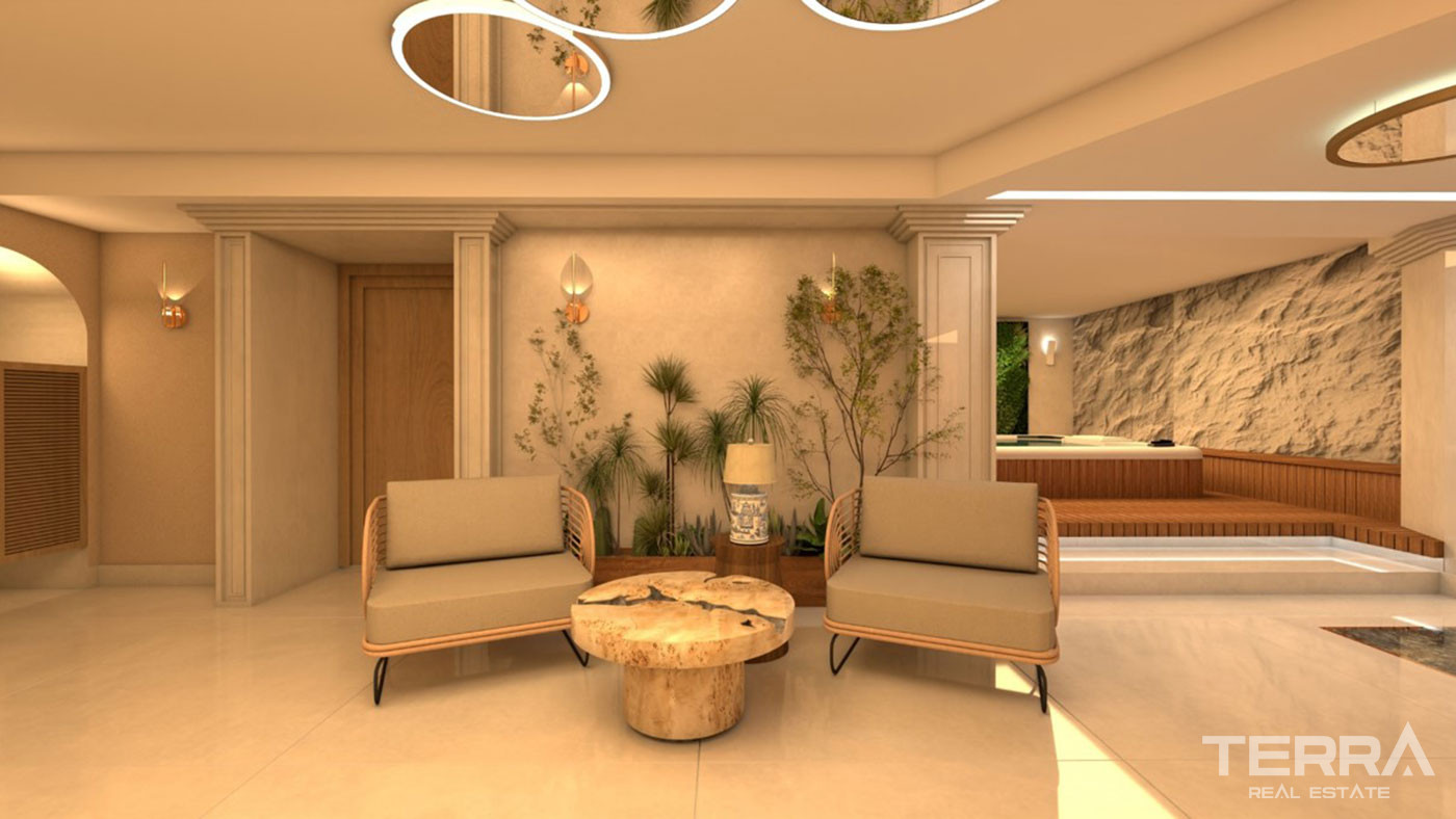 Ultra Luxury Seafront Apartments with Underfloor Heating in Alanya - 103898