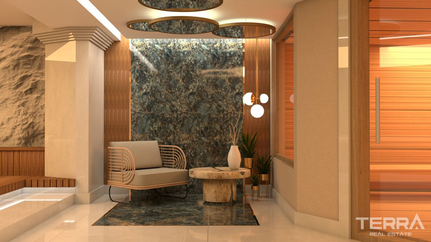 Ultra Luxury Seafront Apartments with Underfloor Heating in Alanya - 103901