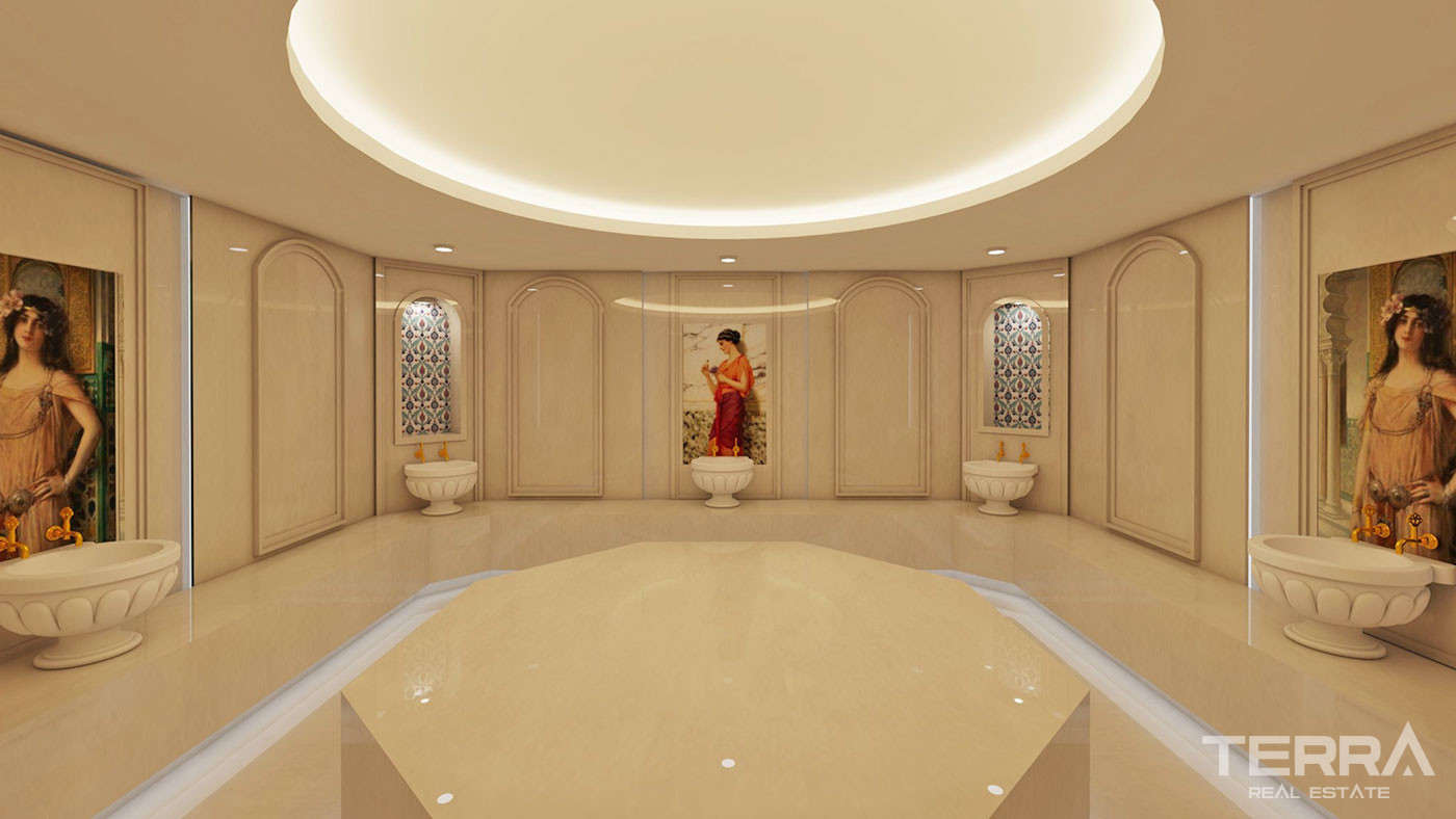 Ultra Luxury Seafront Apartments with Underfloor Heating in Alanya - 103923