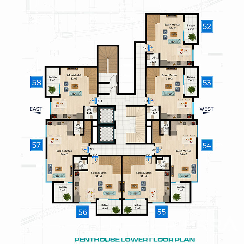 Elegance and Luxury Living with New Investment Apartments  in Alanya - 77976