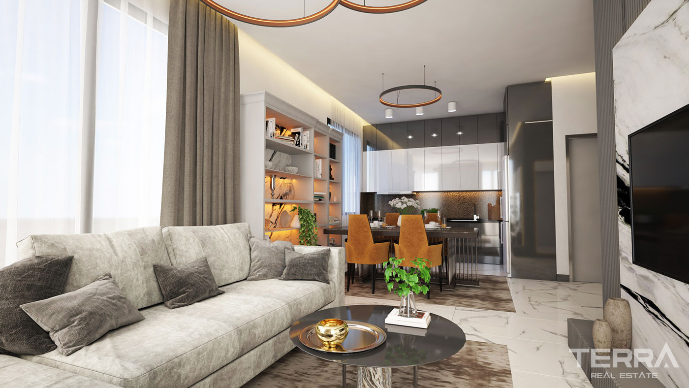 Elegance and Luxury Living with New Investment Apartments  in Alanya - 77985