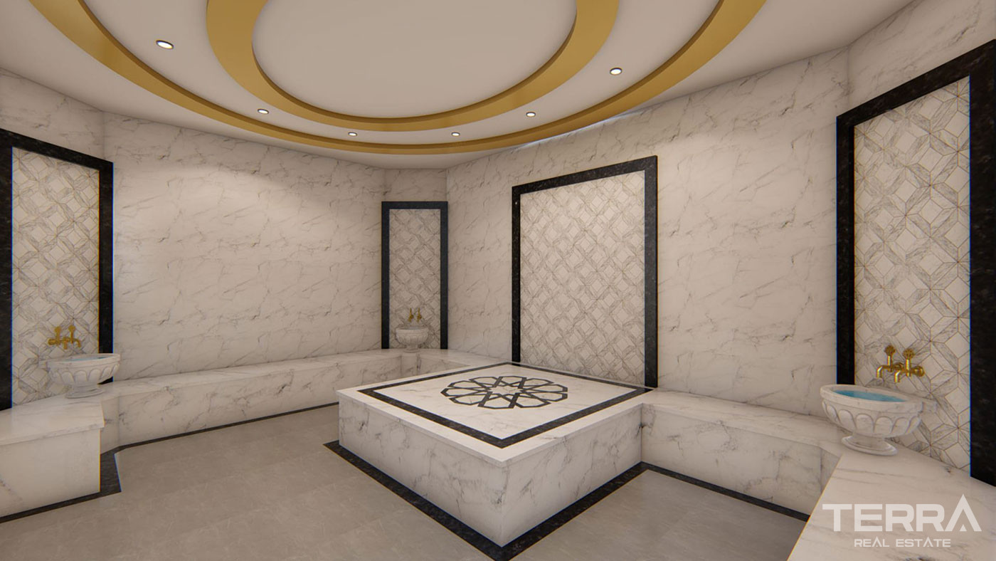 High Investment Potential Flats in a Boutique Complex in Alanya - 78047
