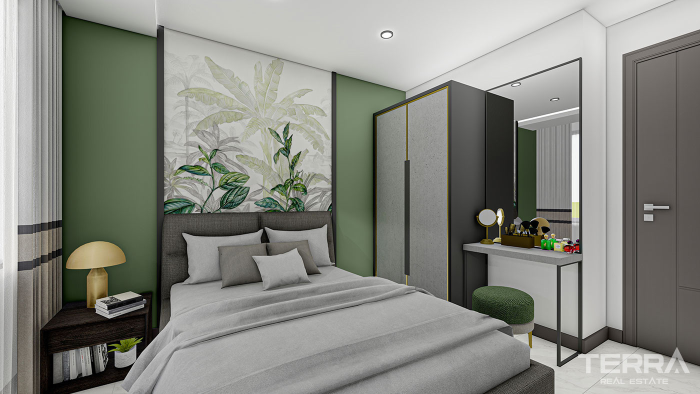 High Investment Potential Flats in a Boutique Complex in Alanya - 78057