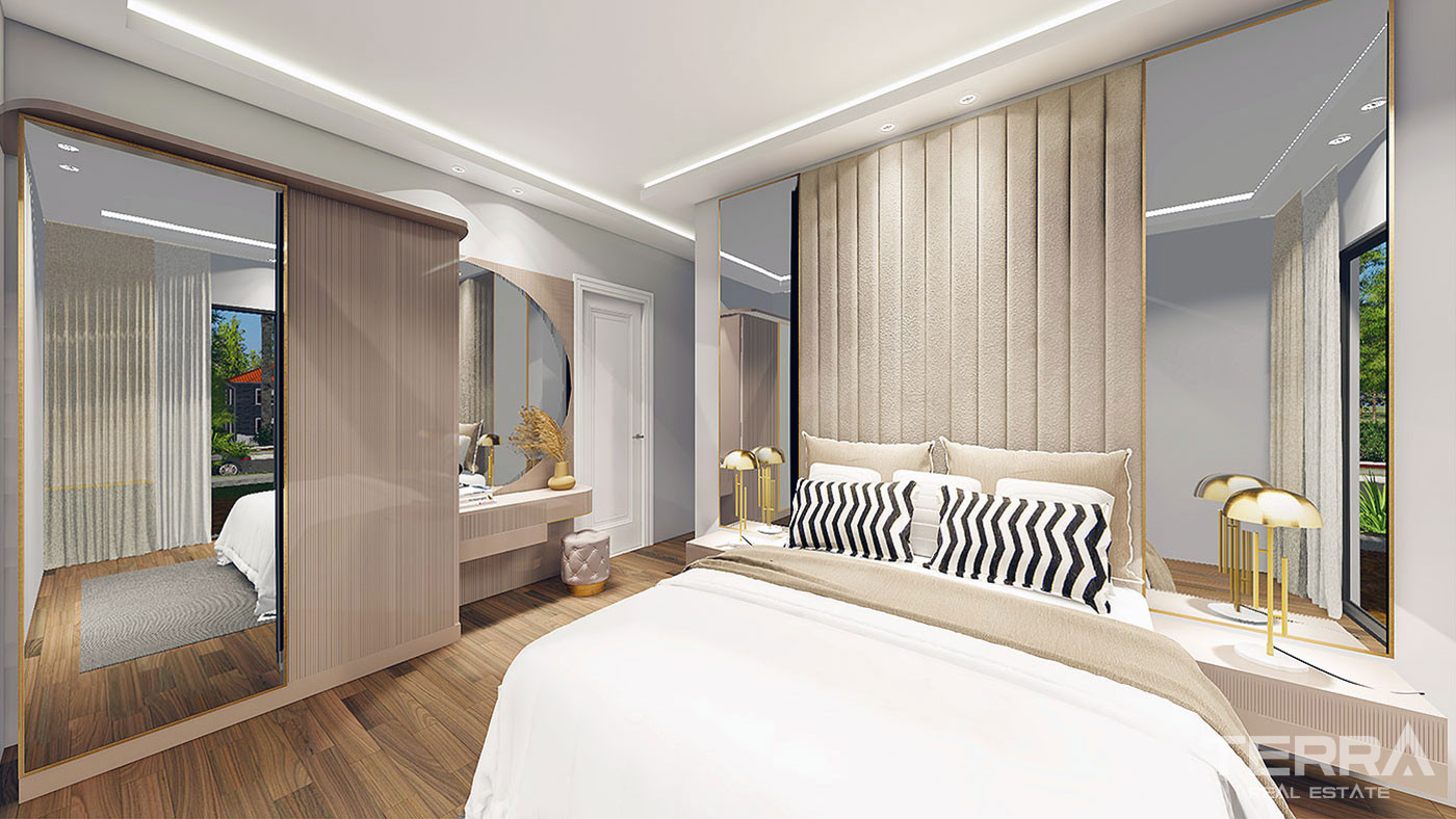 Various Social Amenities from İstanbul Flats with Quality Materials - 78872