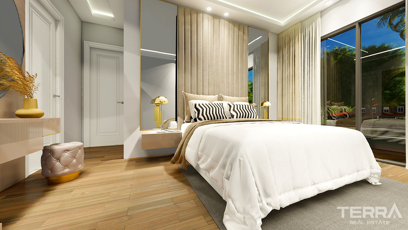Various Social Amenities from İstanbul Flats with Quality Materials - 78873