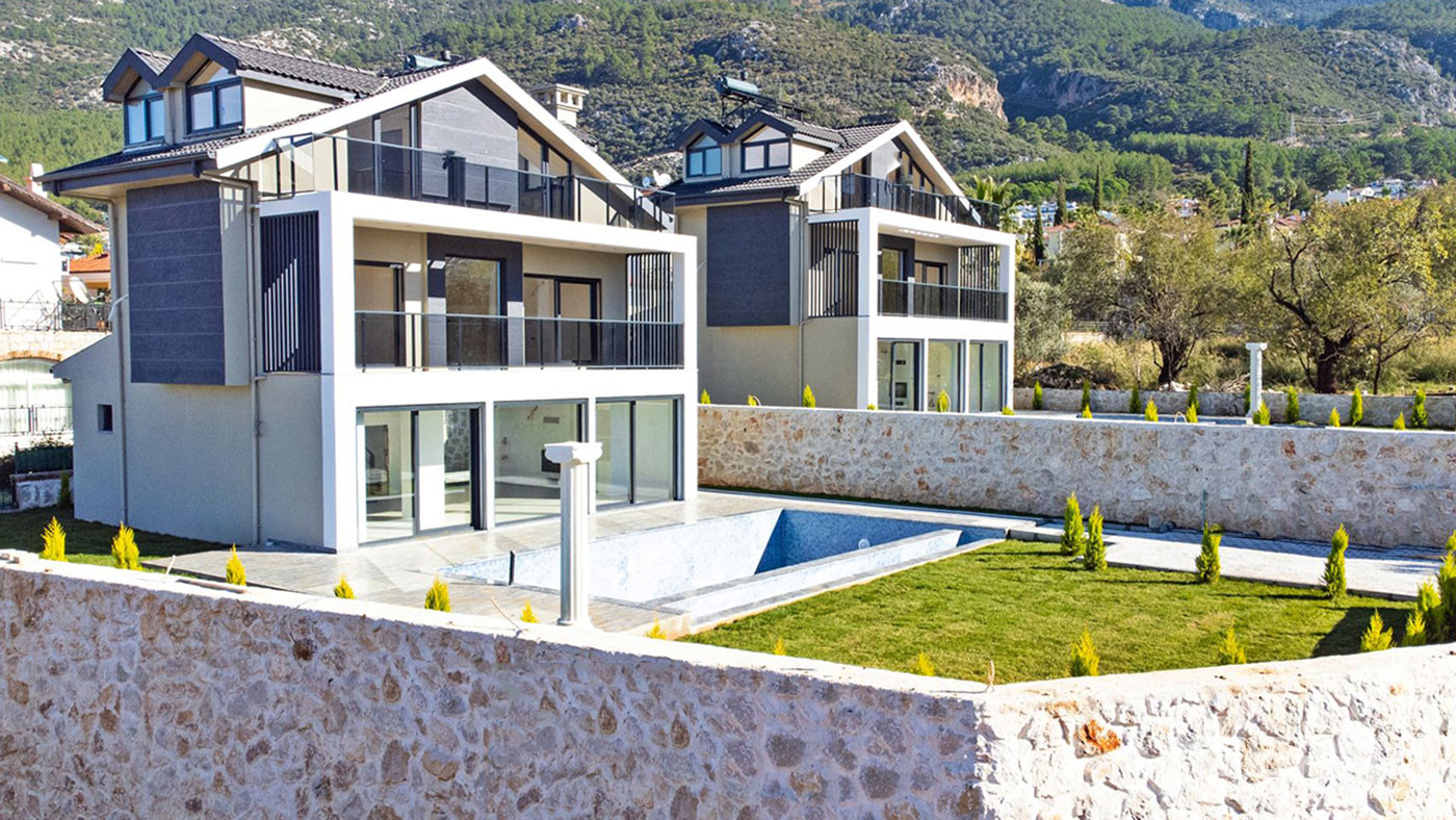 4 Bedroom Investment Villas Near the Center of Fethiye - 95108