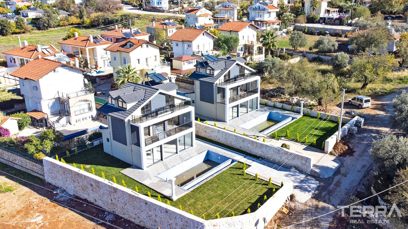 4 Bedroom Investment Villas Near the Center of Fethiye - 95109