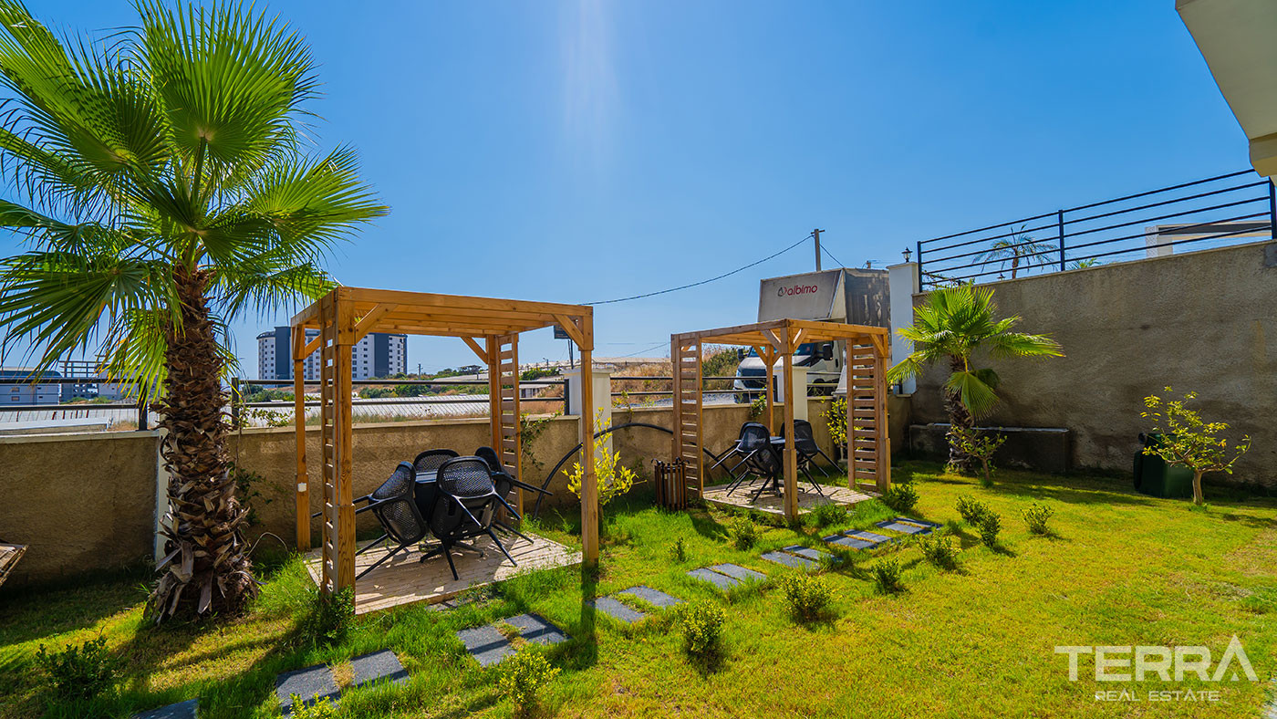 Квартиры в элитном комплексе с трансфером до моря в Паяллар, Аланье - 112879