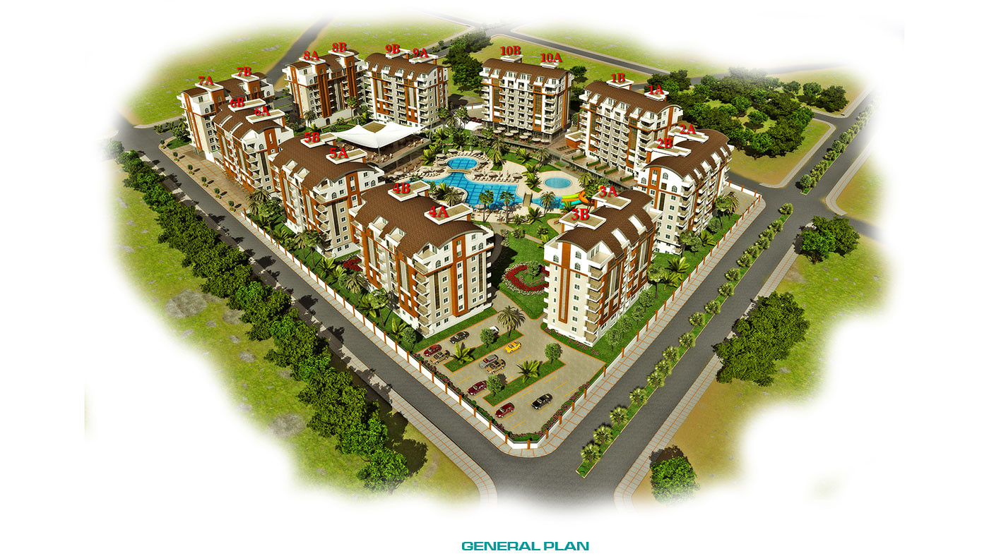 Elegant 1-Bedroom Apartment for Sale in Orion City, Avsallar, Alanya - 78106