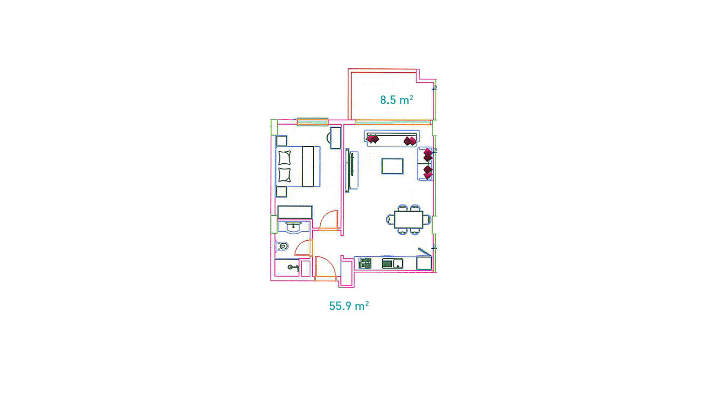 Elegant 1-Bedroom Apartment for Sale in Orion City, Avsallar, Alanya - 78123