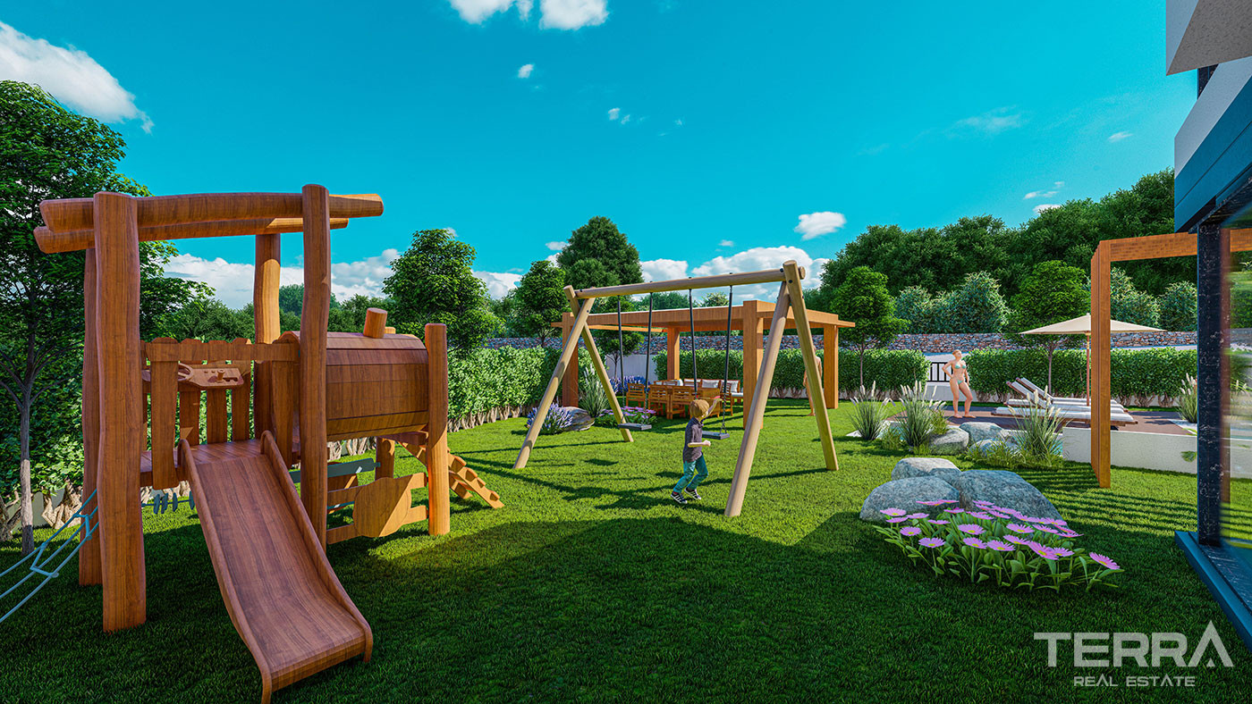 Bargain Apartments in a Complex with Avocado Trees in Demirtaş, Alanya - 78137