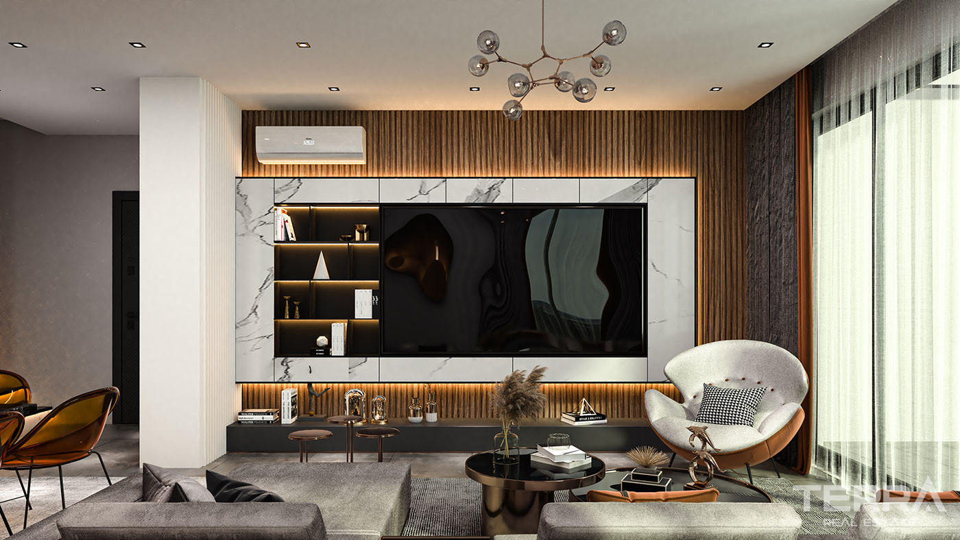 Bargain Apartments in a Complex with Avocado Trees in Demirtaş, Alanya - 78151