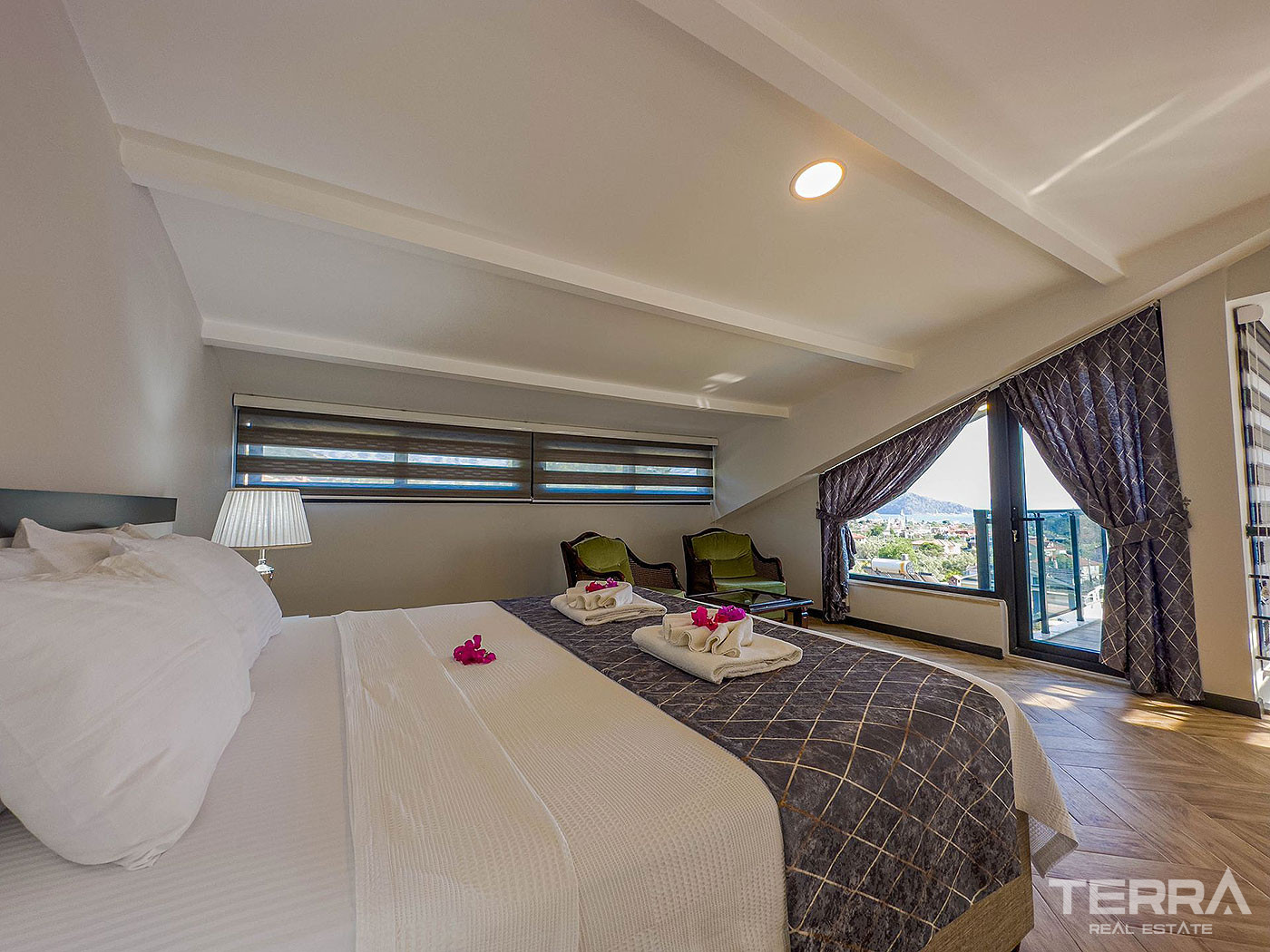 Ruhige Lage der Fethiye-Villa mit geräumigen Wohnräumen - 78161