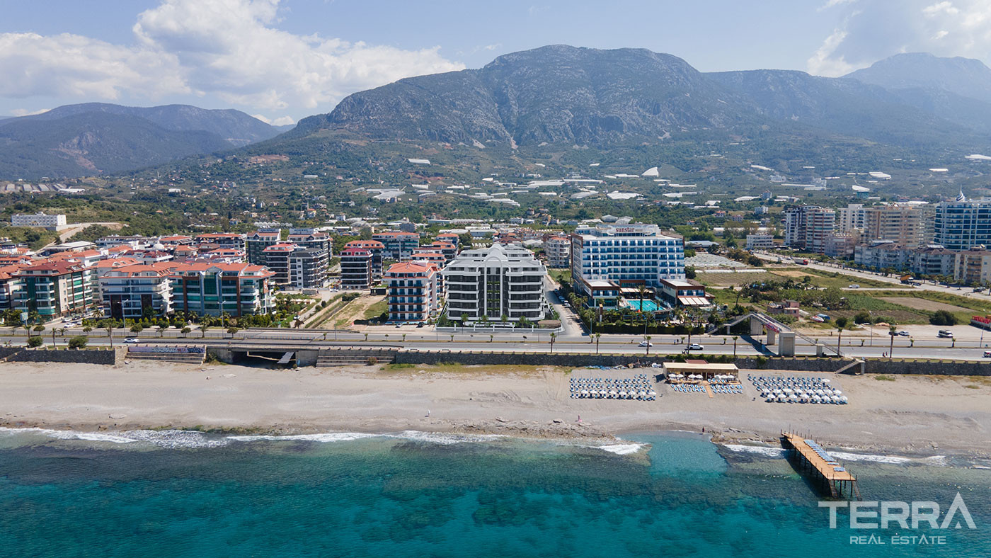 Exclusively Designed Seafront Apartments in Kestel, Alanya - 78246