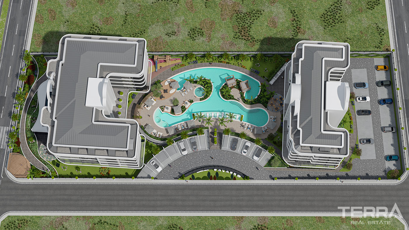 Exclusively Designed Seafront Apartments in Kestel, Alanya - 78250