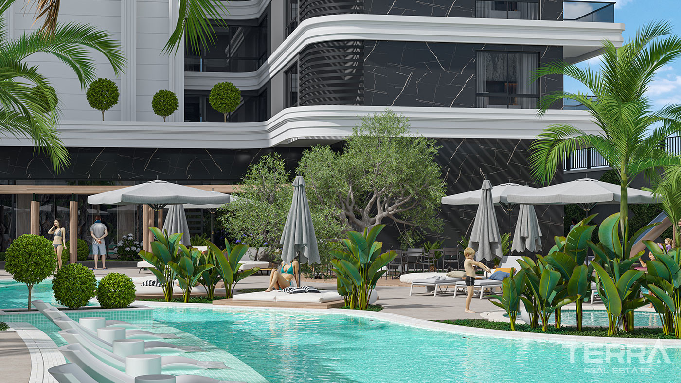 Exclusively Designed Seafront Apartments in Kestel, Alanya - 78254